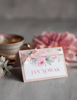 Winietki rustykalne ślubne winietki wizytówki dla gości weselnych, shabby chick rustykalne0