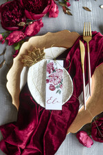 Winietki rustykalne winietki ślubne wizytówki na stół weselny, eko rustykalne0