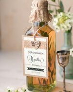 Zawieszki na butelki rustykalne zawieszki na wódkę weselną, rustykalne i ekologiczne1