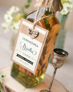 Zawieszki na butelki rustykalne zawieszki na wódkę weselną, rustykalne i ekologiczne3