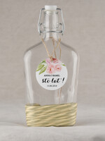 Zawieszki na butelki rustykalne zawieszka na alkohol weselny, rustykalne treści do wyboru0