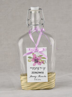 Zawieszki na butelki rustykalne etykieta na alkohol weselny, rustykalne śmieszne treści0