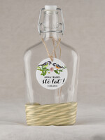 Zawieszki na butelki rustykalne ślubne zawieszki na alkohol, ekologiczne i rustykalne0