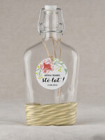 Zawieszki na butelki rustykalne zawieszki na alkohol weselny, rustkalne z dowolną treścią0