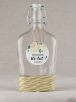 Zawieszki na butelki rustykalne etykieta na wódkę zawieszka na alkohol weselny, idealne na wesele w stodole0