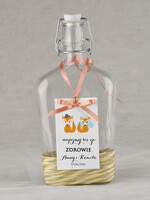 Zawieszki na butelki rustykalne zawieszka etykieta na alkohole weselne, rustkalne z dowolną treścią0