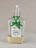 Zawieszki na butelki rustykalne etykieta na wódkę zawieszka na alkohol weselny, rustyklane dużo treści do wyboru0