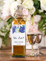 Zawieszki na butelki rustykalne zawieszki na alkohol weselny, rustykalne treści do wyboru0