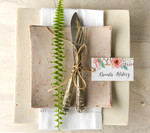 Winietki Boho/etno/pióra karteczki ślubne winietki weselne0