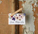 Winietki Boho/etno/pióra ślubne wizytówki winietki na stół weselny0