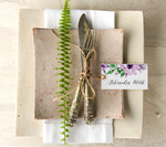 Winietki Boho/etno/pióra winietki ślubne wizytówki na stół weselny0