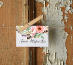 Winietki Boho/etno/pióra usadzenie gości na weselu winietki0