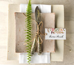 Winietki Boho/etno/pióra ślubne winietki wizytówki dla gości weselnych0