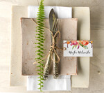 Winietki Boho/etno/pióra winietki ślubne wizytówki na stół weselny0