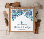 Księgi wpisów gości Boho/etno/pióra księga gości weselnych z ankietami lub waszymi wydrukami, boho style z romantycznymi elementami0