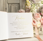 Księgi wpisów gości Boho/etno/pióra Księga wpisów gości z gipsówką na zdjęcia z instaxa, ksiega pamiątkowa na wpisy gości weselnych i zdjęcia z fotobudki 2