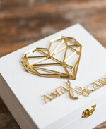 Pudełka Szkatułki na Obrączki szkatułki personalizowane pudełko na obrączki ślubne    2