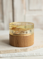 Pudełka Szkatułki na Obrączki szkatułki szkatułka na obrączki z kwiatami, pudełko na obrączki z żywicy, pudełko na obrączki z zatopionymi kwiatami w żywicy1