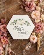 Pudełka Szkatułki na Obrączki szkatułki personalizowana szkatułka na obrączki ślubne   geometryczna szkatułka na obraczki ślubne1