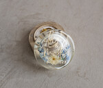 Pudełka Szkatułki na Obrączki szkatułki szkatułka na obrączki z kwiatami, pudełko na obrączki z żywicy, pudełko na obrączki z zatopionymi kwiatami w żywicy, pudełko na obrączki niezapominajki 1