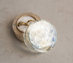 Pudełka Szkatułki na Obrączki szkatułki szkatułka na obrączki z kwiatami, pudełko na obrączki z żywicy, pudełko na obrączki z zatopionymi kwiatami w żywicy, pudełko na obrączki niezapominajki 11