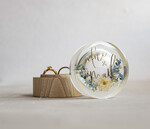 Pudełka Szkatułki na Obrączki szkatułki szkatułka na obrączki z kwiatami, pudełko na obrączki z żywicy, pudełko na obrączki z zatopionymi kwiatami w żywicy, pudełko na obrączki niezapominajki 7