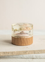 Pudełka Szkatułki na Obrączki szkatułki drewniana szkatułka na obrączki z żywymi kwiatami, pudełko na obrączki z żywicy, pudełko na obrączki z zatopionymi kwiatami w żywicy1