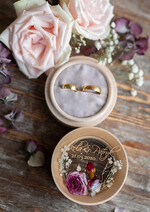 Pudełka Szkatułki na Obrączki szkatułki pudełeczko na obrączki ślubne wasze imiona1