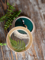 Pudełka Szkatułki na Obrączki szkatułki rustykalne pudełko do podawania obrączek ślubnych , pudełeczko na obraczki slubne z przeźroczystym wieczkiem5