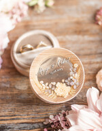 Pudełka Szkatułki na Obrączki szkatułki personalizowane pudełko na obrączki ślubne5