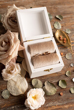 Pudełka Szkatułki na Obrączki szkatułki pudełeczko na obrączki ślubne wasze imiona drewniane pudełko 10