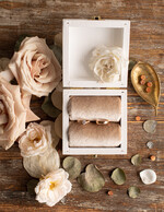 Pudełka Szkatułki na Obrączki szkatułki pudełeczko na obrączki ślubne wasze imiona drewniane pudełko 9