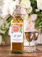 Zawieszki na butelki boho/etno/pióra ślubne zawieszki na alkohol, boho wasz tekst0