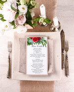 Menu boho menu weselne karta dań weselnych, boho na romantyczne wesele1