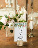 Numery na stół Boho/Etno/Pióra numerki na stoliki ślubne, usadzenie gosci w stylu boho0