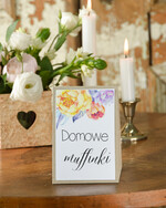 Numery na stół Boho/Etno/Pióra numerek na stół weselny, piękne kwiaty w stylu boho beda ozodoba stołu0