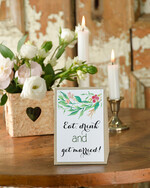 Numery na stół Boho/Etno/Pióra numerek na stół weselny, piękne kwiaty w stylu boho beda ozodoba stołu0