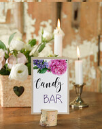 Numery na stół Rustykalne numery na stoły weselne, w stylu rustykalnym0