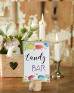 Numery na stół Rustykalne numerek stojak na stół weselny, rustykalne inspirowane naturą0