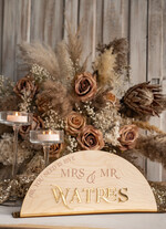 Numery na stół Rustykalne Stojak z numerkiem na stół Pary Młodej, tabliczka na stół Pary Mlodej, drewniana tabliczka na stół weselny rustykalna tabliczka Para Młoda5