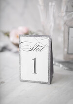 Numery na stół Glamour usadzenie gości numery na stół weselny, złoto klasyczna elegancja w stylu glamour1