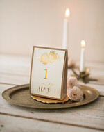 Numery na stół Glamour tabliczka z numerem stołu weselnego, zlocone w stylu glamour0