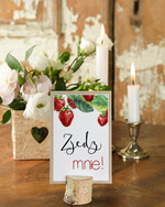 Numery na stół Otwarte jednokartkowe numerek stojak na stół weselny, usadzenie gości klasyczne0