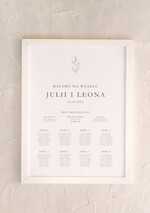 Plany stołów Plakaty Rustykalne tablica z planem stołów na wesele plan stołów weselnych rustykalny styl wybierz rozmiar   0