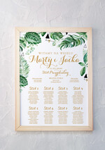 Plany stołów Plakaty Rustykalne Zielone Wesele tablica z rozmieszczeniem gości plan stołów weselnych wybierz rozmiar rustykalne  0