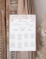 Plany stołów Plakaty Rustykalne tablica z rozmieszczeniem gości plan stołów weselnych, plan stołów na wesele tablica z rozstawieniem stołów weselnych, plan usadzenia gości na weselu, plansza z usadzeniem gości na weselu0