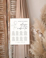 Plany stołów Plakaty Rustykalne plan stołów weselnych usadzenie gości na weselu, plansza powitalna na weselu, plan usadzenia gości 1