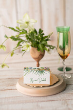 Winietki botaniczne podróżnicze  ręcznie robione winietki ślubne wizytówki dla gości weselnych, rustykalne0