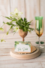 Winietki botaniczne podróżnicze  winietki ślubne wizytówki dla gości weselnych, rustykalne0