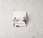 Winietki botaniczne podróżnicze  ślubne winietki na stół weselny, rustykalne1